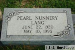 Pearl Nunnery Lang