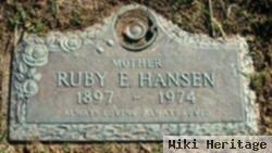 Ruby E Hansen