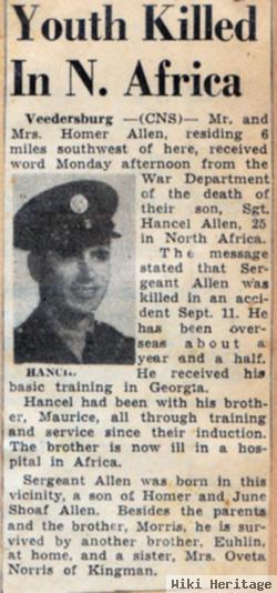 Hancel Harold Allen