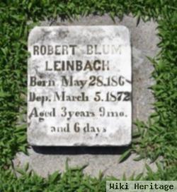 Robert Blum Leinbach