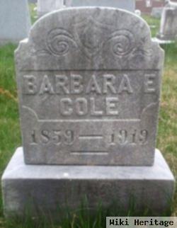 Barbara E. Cole