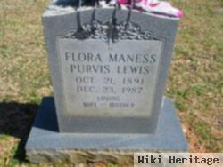 Flora Maness-Purvis Lewis