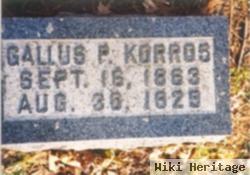 Gallus Peter Korros