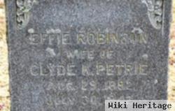 Effie Robinson Petrie