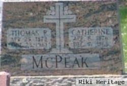 Thomas P Mcpeak