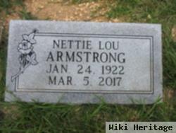 Nettie Strickland Armstrong