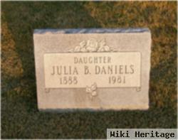 Julia B Daniels