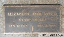 Elizabeth Jane Rusch