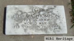 Pvt Elisha A. Thompson