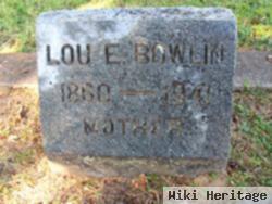 Lou Emma Mills Bowlin