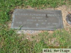 William Foreman "bill" Ingold