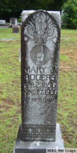 Mary Jane Britton Rogers