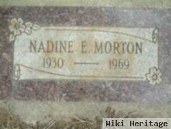 Nadine E Morton