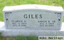 Aaron B Giles, Sr