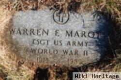 Warren Edward Marotte