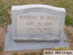 Marion D. Boyd