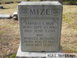 Earnest Ledford Mize