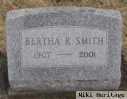 Bertha K Smith