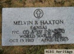 Melvin Riffer Haxton