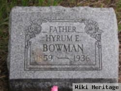 Hyrum Edward Bowman