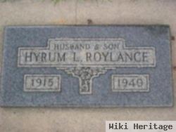 Hyrum Lavern Roylance