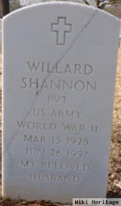 Willard Shannon