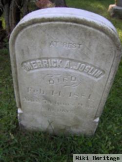 Merrick A. Joslin