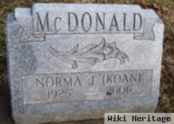 Norma J. Koan Mcdonald