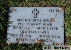 Mack Curtis Irwin