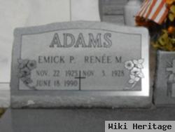 Emick P Adams