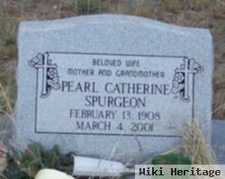 Pearl Catherine Spurgeon