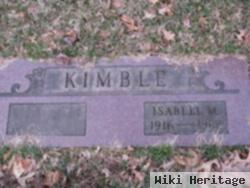 Isabell M. Clark Kimble