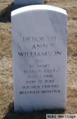 Deborah Ann Williamson