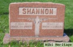 Cleo N. Shannon