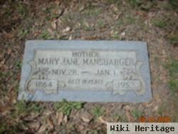 Mary Jane Lawson Mansbarger