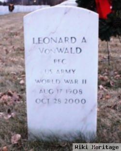 Pfc Leonard Andrew Von Wald