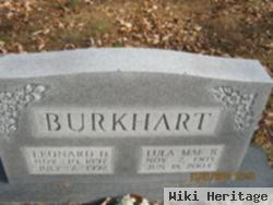 Leonard D Burkhart