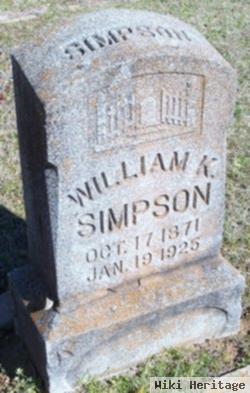 William K Simpson