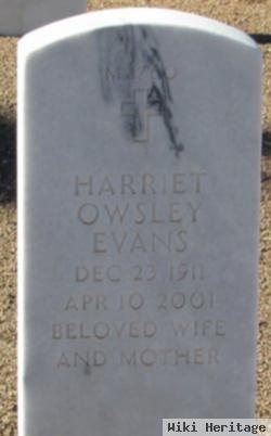 Harriet Owsley Evans