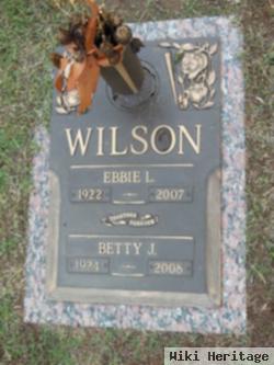 Betty J. Hamer Wilson