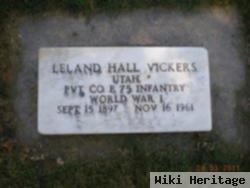 Pvt Leland Hall Vickers