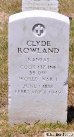 Clyde Rowland