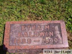 Etha Myrtle Palmer Baldwin