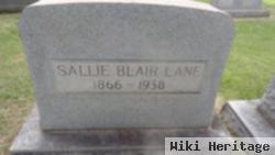 Sallie T Blair Lane