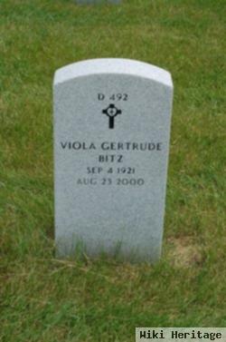 Viola Gertrude Wildermuth Bitz