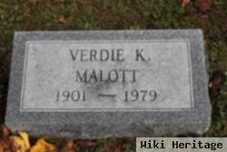 Verdie K. Malott