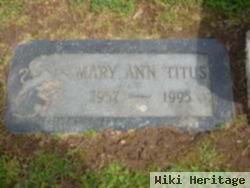 Mary Ann Titus