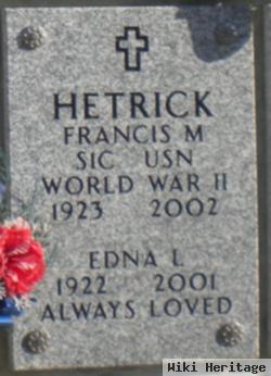 Edna L Hetrick