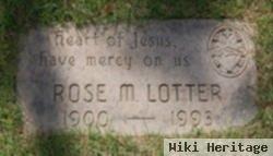 Rose M. Lotter