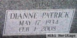 Dianne "rose" Patrick Wells